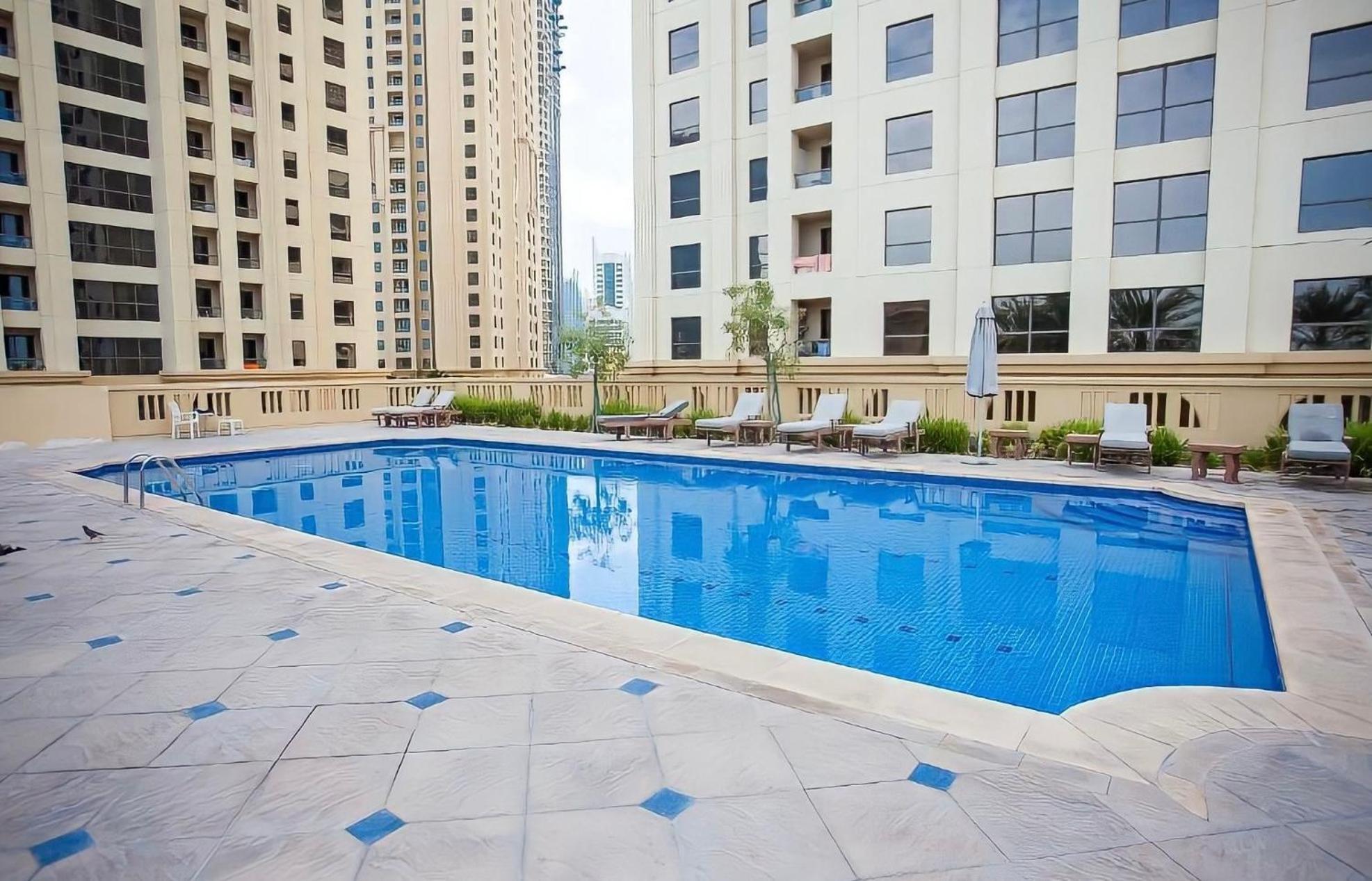 Luxury Jbr Apartments , Beach , Pool , Parking Dubaj Kültér fotó